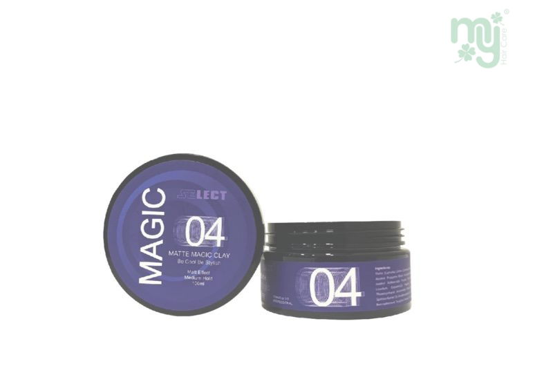 Select Matte Magic Clay 100ml Wax 04 Medium Hold
